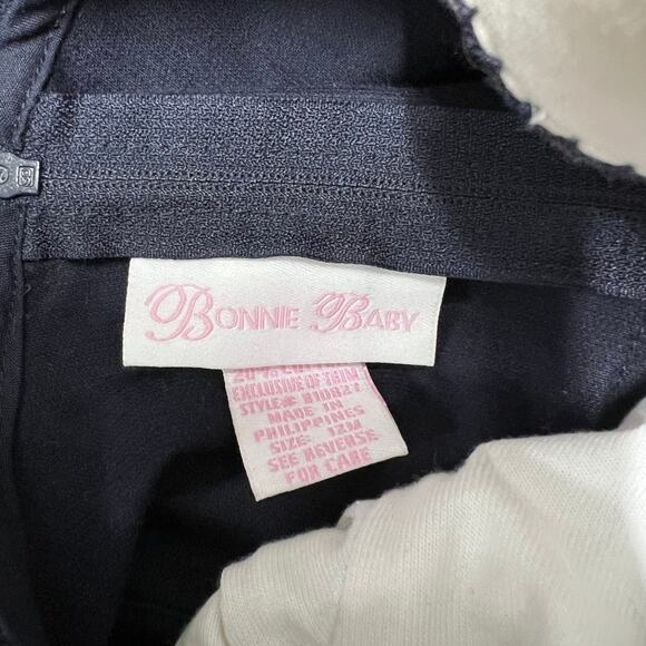 Bonnie Jean Baby Girls Corduroy Dress Set, Applique Ladybug Sunflowers 12 mo NWT - Picture 6 of 7